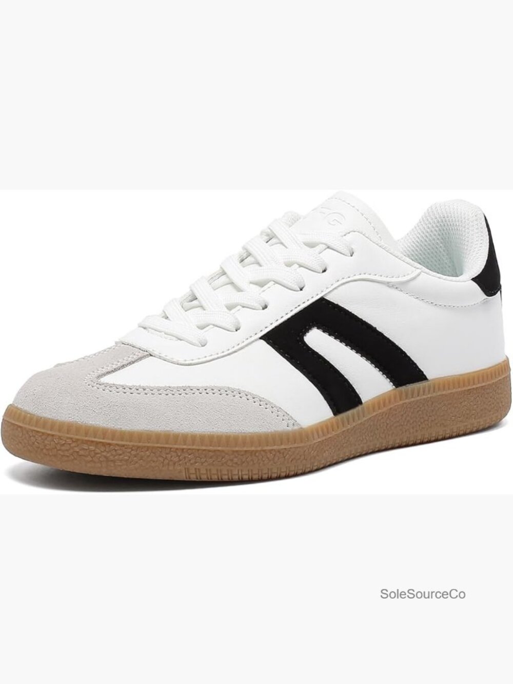 Retro Gum Sole Lace Detail Fashion Sneakers Casual Walking Shoes